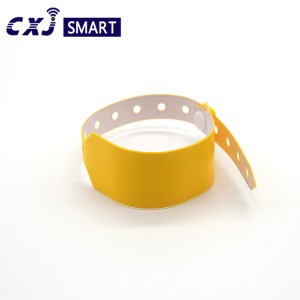 Bracelet RFID jetable en PVC imperméable